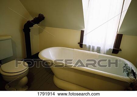 Picture - Old fashioned washroom. Fotosearch