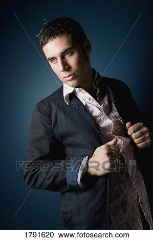 Portrait of a man View Large Photo Image Stock Image - Portrait of a man. Fotosearch