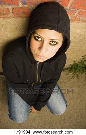 Picture - Portrait of a young girl. Fotosearch