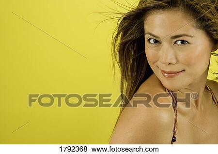 Portrait of woman View Large Photo Image Stock Photo - Portrait of woman. Fotosearch