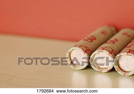 Rolls of Canadian pennies View Large Photo Image Picture - Rolls of Canadian pennies. Fotosearch