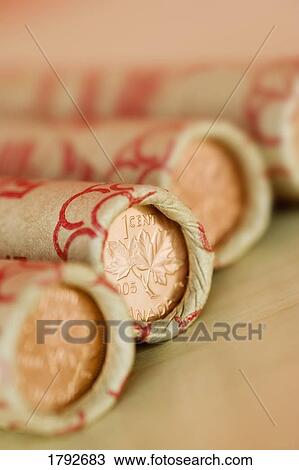Rolls of pennies View Large Photo Image Stock Image - Rolls of pennies. Fotosearch