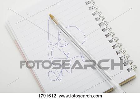 Scribbles in notebook View Large Photo Image Stock Image - Scribbles in notebook. Fotosearch