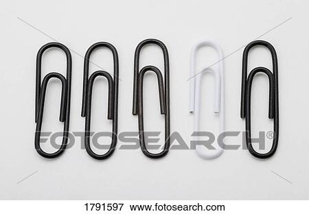 Singled out paper clip View Large Photo Image Stock Photo - Singled out paper clip. Fotosearch