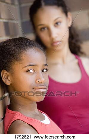 Stock Image - Teenage girls. Fotosearch
