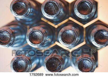 Stock Photo - The ends of bolts. Fotosearch