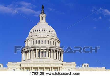 Stock Photo - United States Capitol Building. Fotosearch