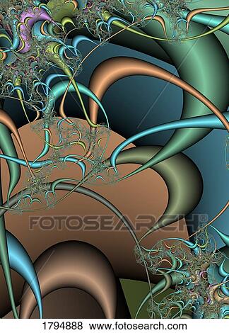 Stock Photo - 3D background. Fotosearch
