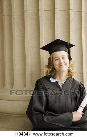 A graduate View Large Photo Image Stock Photo - A graduate. Fotosearch