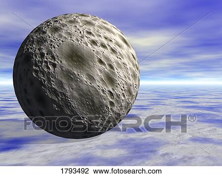 Abstract of the Moon and Earth View Large Photo Image Stock Image - Abstract of the Moon and Earth. Fotosearch