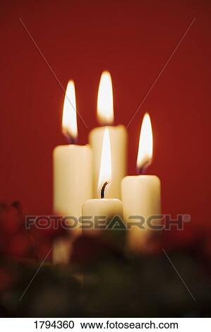 Advent candles View Large Photo Image Stock Image - Advent candles. Fotosearch