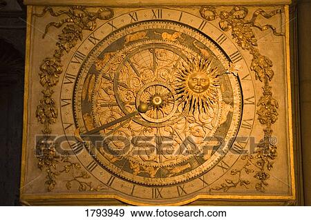 Astronomical clock View Large Photo Image Stock Photo - Astronomical clock. Fotosearch