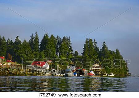 Bamfield on Vancouver Island View Large Photo Image Stock Photo - Bamfield on Vancouver Island. Fotosearch
