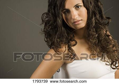 Stock Photo - Bridal portrait. Fotosearch