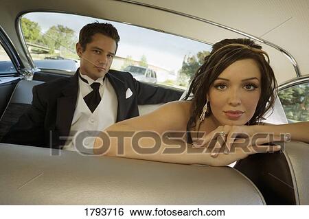 Stock Photograph - Bride and groom. Fotosearch