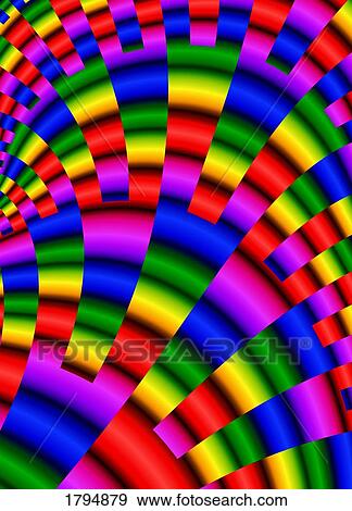 Brightly colored graphic View Large Photo Image Stock Photo - Brightly colored graphic. Fotosearch