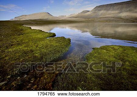 Stock Photography - Canadian High Arctic landscape. Fotosearch