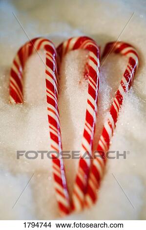 Picture - Candy canes. Fotosearch