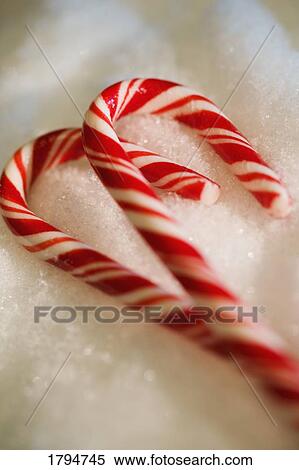 Stock Photography - Candy canes. Fotosearch