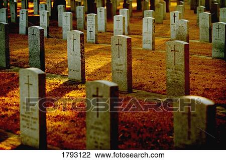 Stock Image - Cemetery. Fotosearch