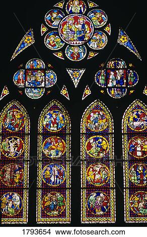 Picture - Chartres Cathedral. Fotosearch