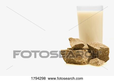 Chocolate milk and chocolate View Large Photo Image Stock Photo - Chocolate milk and chocolate. Fotosearch