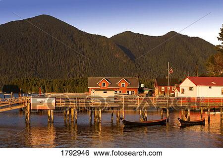 Docks at Tofino View Large Photo Image Stock Photograph - Docks at Tofino. Fotosearch