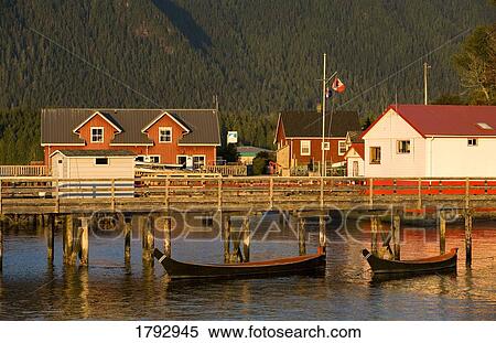 Docks at Tofino View Large Photo Image Stock Photography - Docks at Tofino. Fotosearch