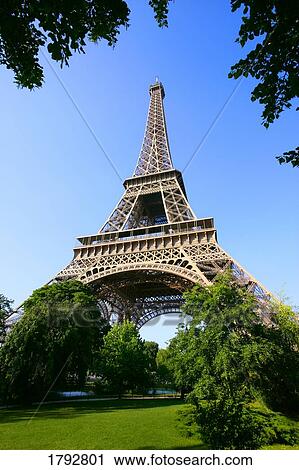 Eiffel tower View Large Photo Image Stock Image - Eiffel tower. Fotosearch