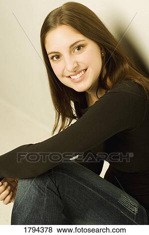 Stock Photo - Female portrait. Fotosearch