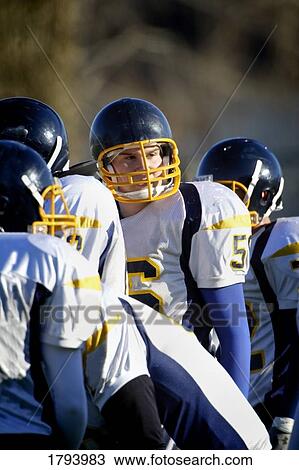 Stock Image - Football team. Fotosearch