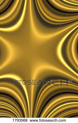Stock Photo - Golden abstract. Fotosearch