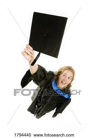 Stock Image - Graduate. Fotosearch