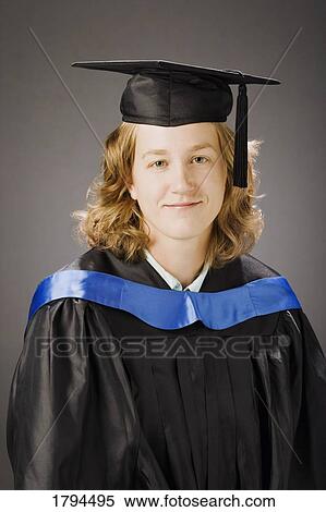 Stock Photography - Graduation portrait. Fotosearch