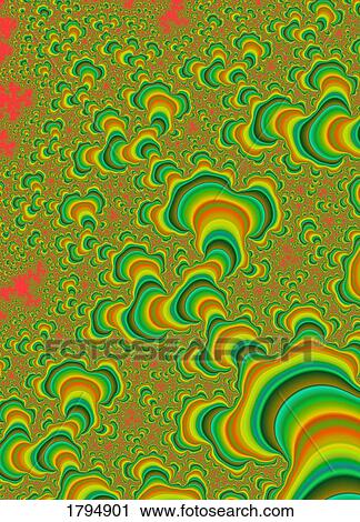 Stock Image - Green abstract image. Fotosearch
