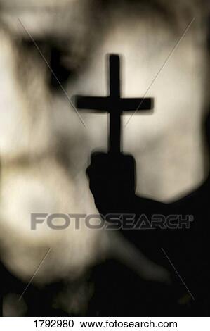 Hand holding cross View Large Photo Image Stock Image - Hand holding cross. Fotosearch