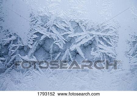 Stock Image - Ice pattern. Fotosearch