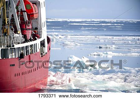Icebreaker ship View Large Photo Image Stock Image - Icebreaker ship. Fotosearch