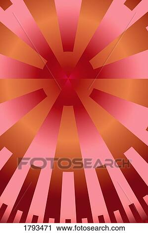 Stock Image - Kaleidoscope of color. Fotosearch