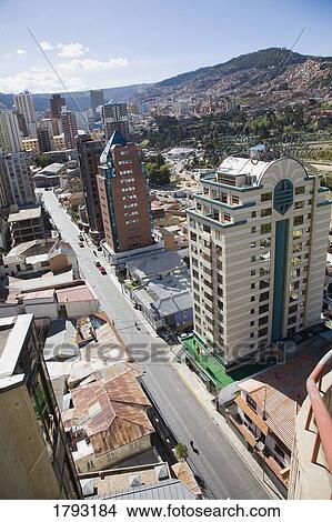 Picture - La Paz, Bolivia. Fotosearch