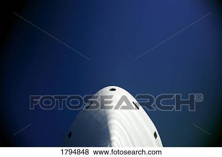 Stock Photo - Low angle view of a ship's bow. Fotosearch