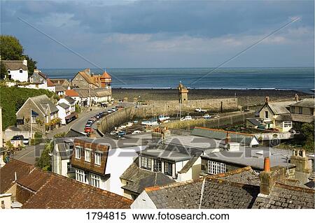 Lynton in England View Large Photo Image Stock Photography - Lynton in England. Fotosearch