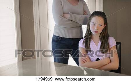 Mother and daughter in an argument View Large Photo Image Stock Photo - Mother and daughter in an argument. Fotosearch