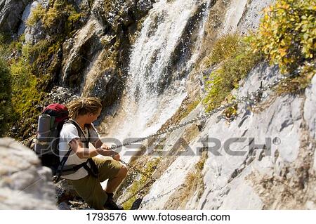 Stock Photograph - Mountaineer. Fotosearch