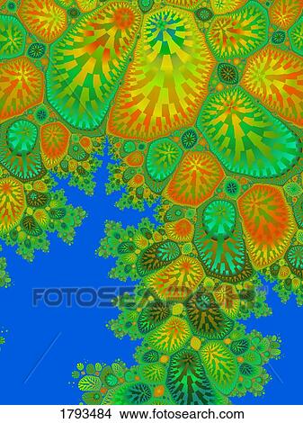 Picture - Multicolored abstract. Fotosearch