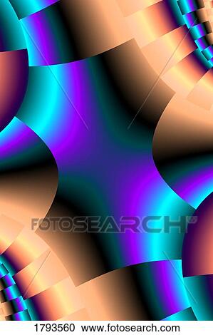 Stock Image - Multicolored abstract. Fotosearch