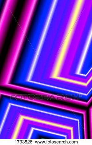Stock Photograph - Neon abstract. Fotosearch