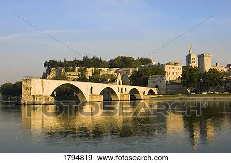 Stock Photo - Pont D'Avignon in France. Fotosearch
