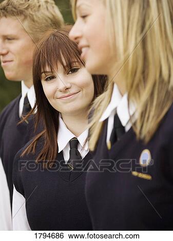 Private school students View Large Photo Image Stock Photograph - Private school students. Fotosearch