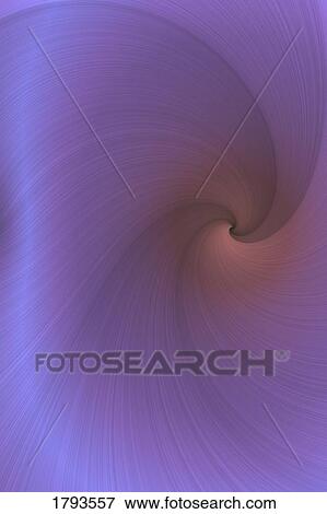 Stock Photo - Purple abstract spiral. Fotosearch